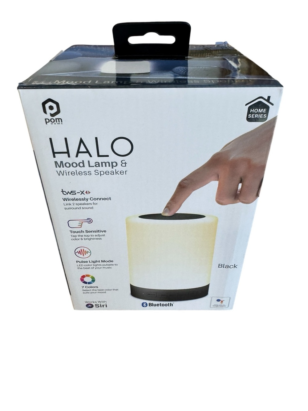 Halo mood lamp/ wireless speaker NEW